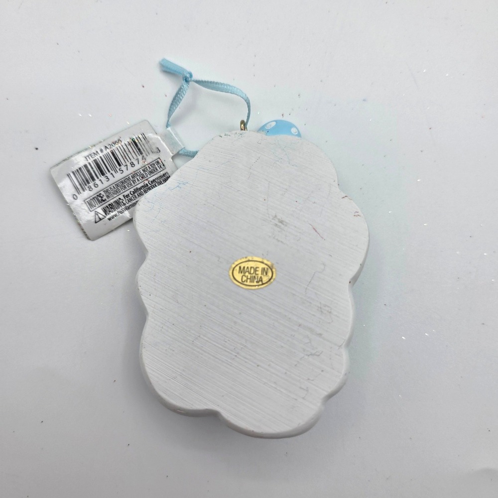 Kurt S. Adler New Grandson‎ Christmas Ornament - Blue Stroller Baby Decor A2066 - Picture 2 of 2